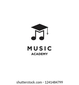 music academy logo icon template