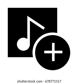 Music Add Icon