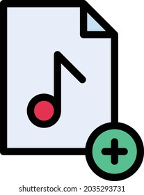 icono de color de línea vector