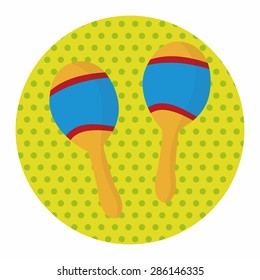 music agogo bell theme elements vector,eps