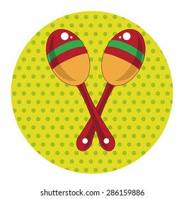music agogo bell theme elements vector,eps