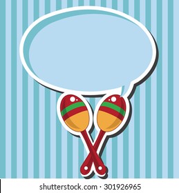 music agogo bell theme elements vector,eps