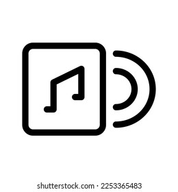 Music Album Icon Vector Symbol Design Illustration