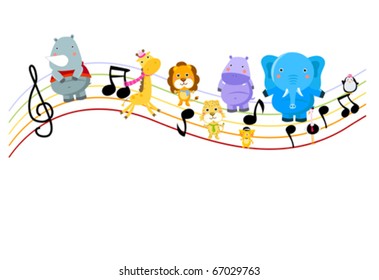 Music and animal