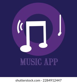 Music App || Music || Logo Design || Vector