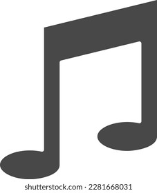 Music App Vektorsymbol. Kann für Druck-, Mobil- und Web-Anwendungen verwendet werden.