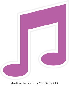 Icono de Vector de App de música. Se puede utilizar para la impresión, aplicaciones móviles y de Web.
