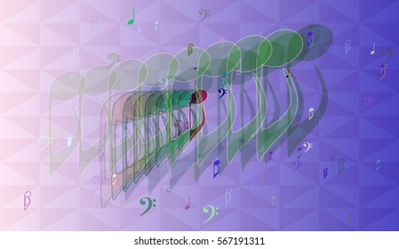 music art background