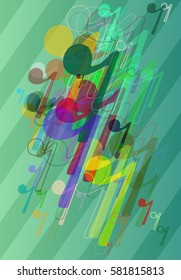 music art background