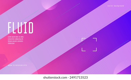 Music Art. Curve Abstract Illustration. Blue Rainbow Banner. 3d Concept. House Spectrum Brochure. Horizontal Ui. Tech Landing Page. Pink Music Art