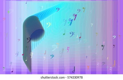 music art design