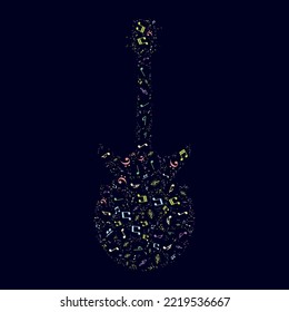 music art vector illustration design