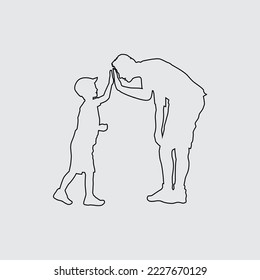 music artist outline vector art silhouette