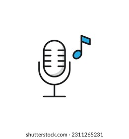 Music and Audio Icon Vector Illustration on white background