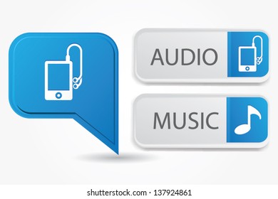 Music & audio,vector