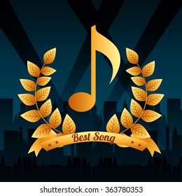 music award design 