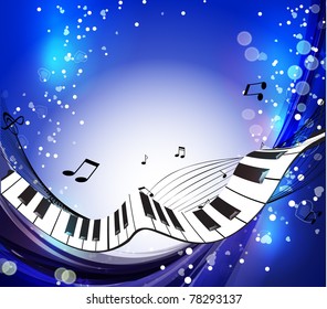 Music Background Stock Vector (Royalty Free) 78293137 | Shutterstock