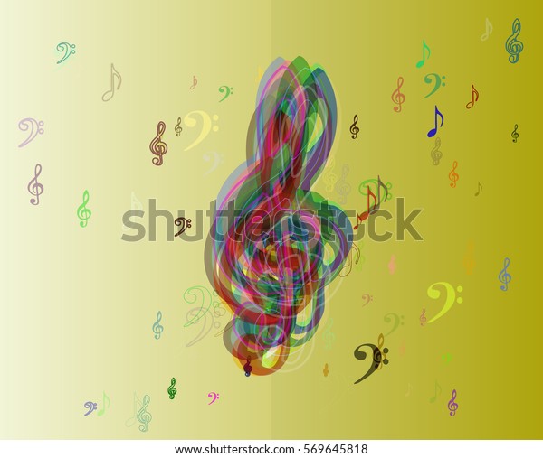 Music Background Art Stock Vector (Royalty Free) 569645818 | Shutterstock