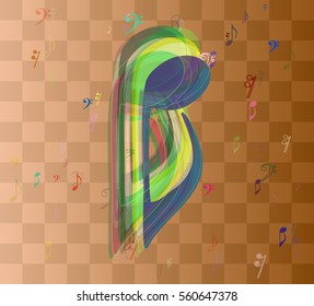 music background design