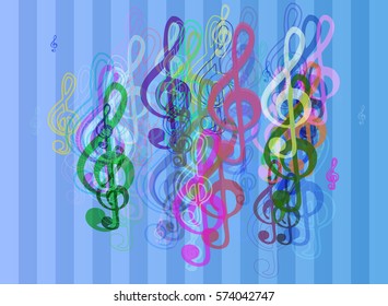 Music Background Design Stock Vector (Royalty Free) 574042747 ...