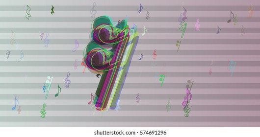 music background design