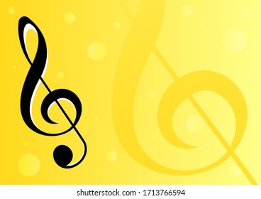 Musikhintergrund für Design, Vektorillustration und Illustration,Vorlagendesign