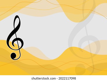 Music background for design, Vector and illustration,Template Design for postcard , shapes , brochure and banner.