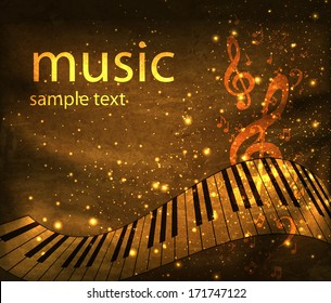 Music background, easy all editable