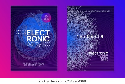 Music Background. Edm Set. Discotheque Festival Template. Pink Night Club Magazine. Soundwave Radio Illustration. Blue Fest Banner. Trance Invite. Violet Music Background