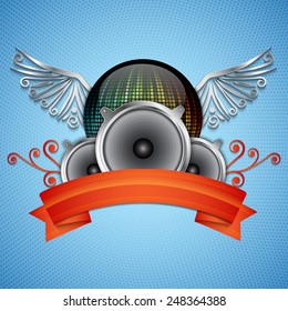 Music background. EPS10 vector