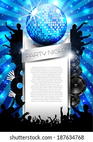 Music Background with Instruments - Vector
