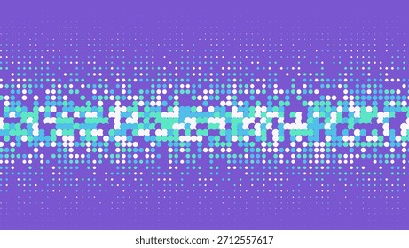 Música de fondo. Formas Modernas En Diseño Tecnológico. Diseño Dinámico Para Carpeta Hipster. Volante de negocios. Póster Abstractas minimalista. Patrón de semitono geométrico. Fondo de música de moda