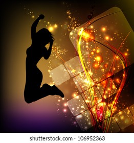 Music background for poster