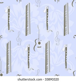 Music Background - Repeating Pattern