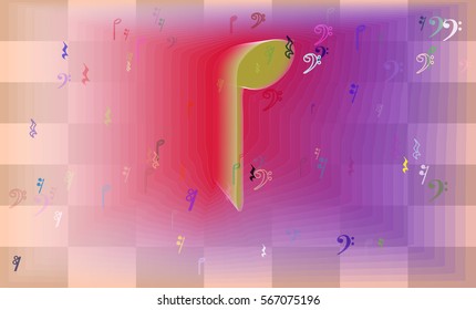 music background template