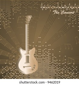 Music Background Vector