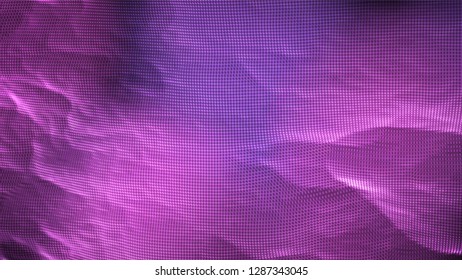 Music Background Vector. Sound Data Wave. Visual Explosion. 3D Illustration