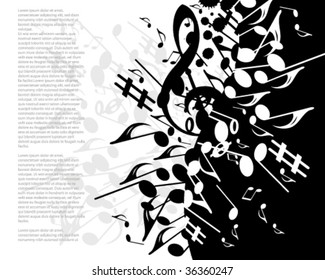 music background. very easy to edit file