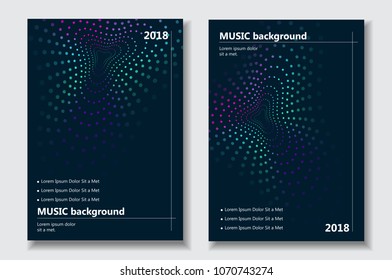 Music backgrounds. For web site, flyer,poster,placard and wallpaper. Useful for backdrop, layout, banner, surface and invitation card. Creative art concept, modern design, eps 10