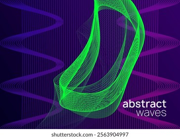 Music Banner. Dj Design. Violet Dance Magazine. Pink Party Event. Electronic Radio Illustration. Electro Invite. Sound Festival Template. Blue Music Banner