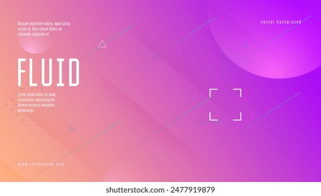 Music Banner. Light Technology Background. Pink Digital Art. Vector Flyer. Curve Corporate Elements. Geometric Ux. Wavy Landing Page. Blue Music Banner