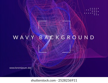 Music Banner. Trance Vector. Electronic Disco Illustration. Dance Concert Graphic. Party Set. Pink Dj Background. Violet Fest Magazine. Green Music Banner