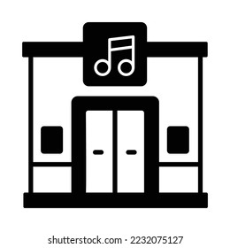 Music bar Vector Icon fully editable

