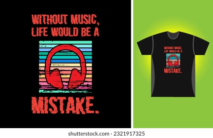 Music based special t shirt design