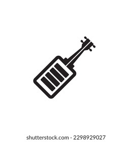 Music Battery Logo Design Vector
