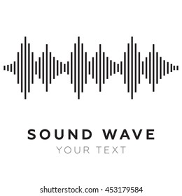 Music beat. Abstract equalizer. Sound Wave eps10
