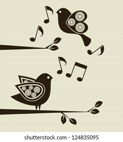 Music birds
