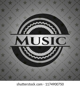 Music black emblem