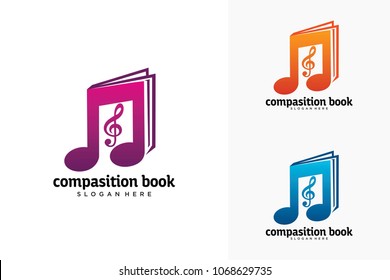 music book logo design