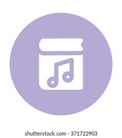 Music Book Vector Illustration